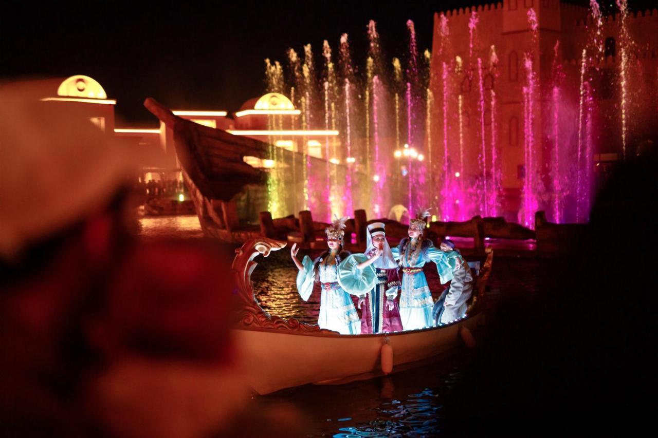 Karavansaray Turkistan Harbour Hotel -Flying Theatre Access ภายนอก รูปภาพ The Dubai Fountain