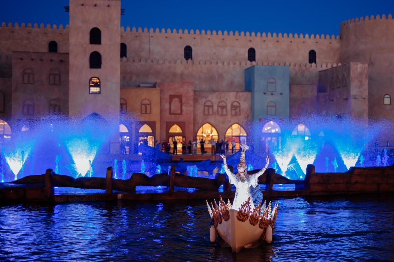 Karavansaray Turkistan Harbour Hotel -Flying Theatre Access ภายนอก รูปภาพ Al-Jaazir Fountain